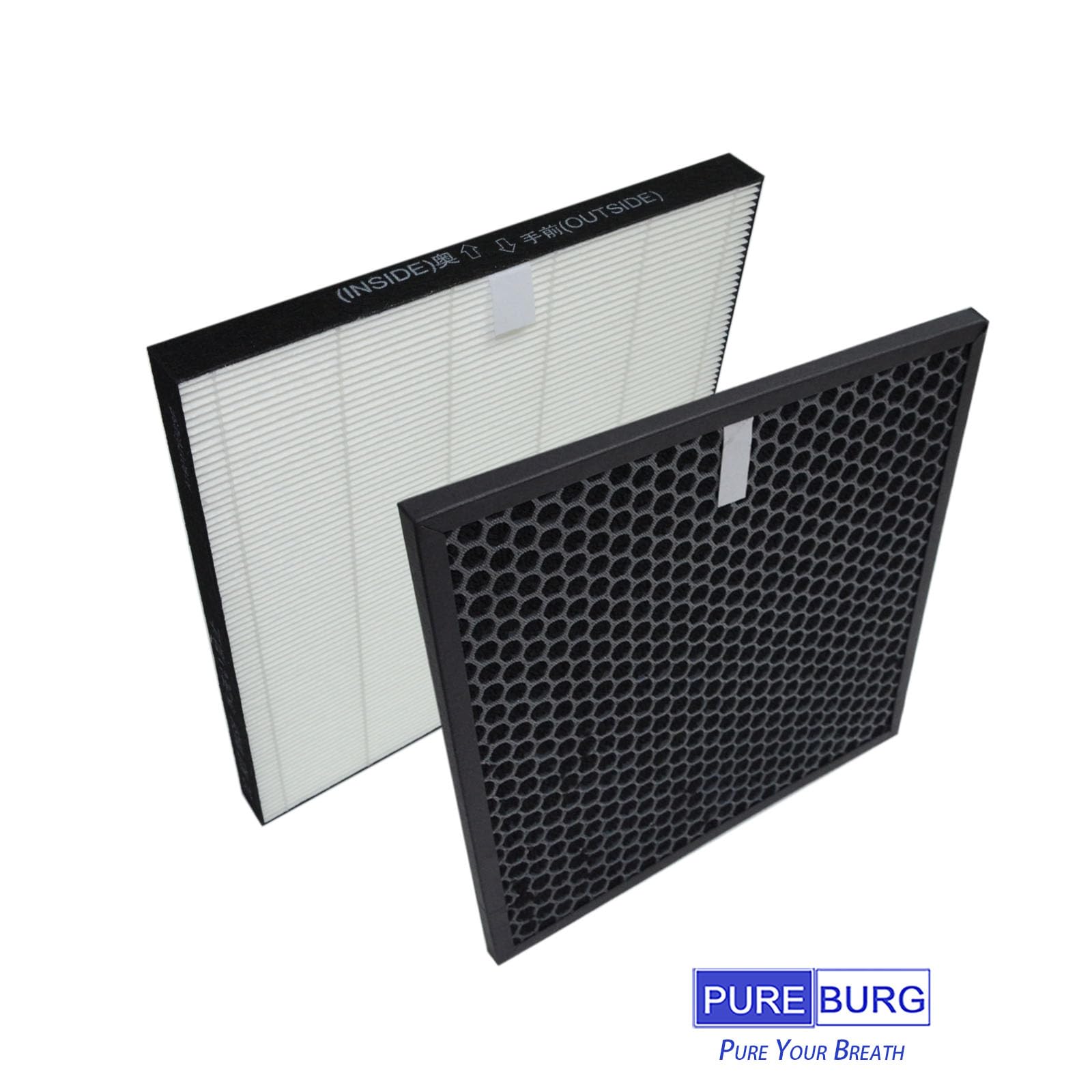 Amazon.co.jp: PUREBURG FZ-D10HF FZ-D10DF 交換用HEPA