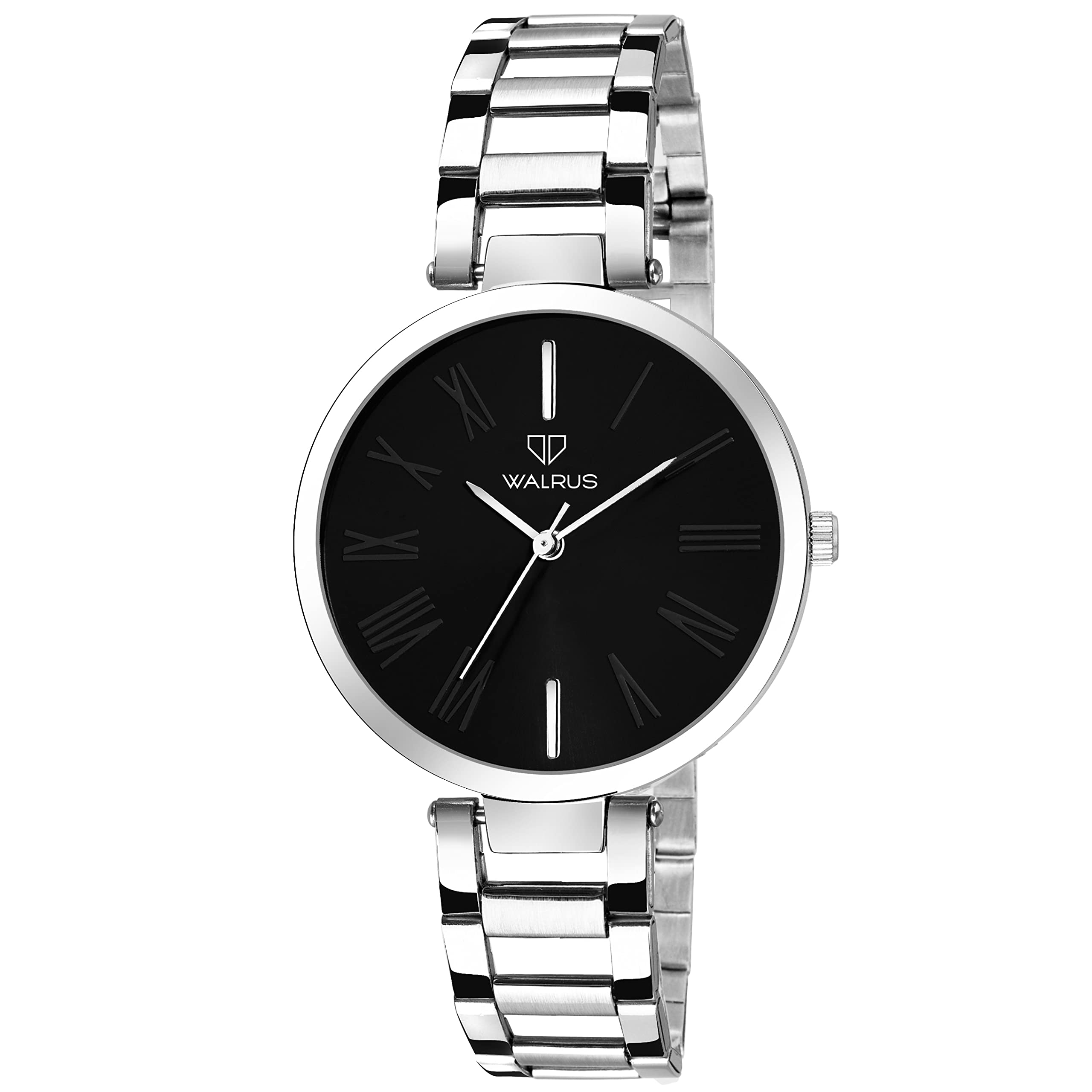 Walrus Alice II Series Black Dial Stainless Steellic Women Wristwatch (B0C4L6KY5B) Amazon Price History, Amazon Price Tracker
