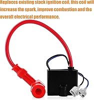 Vista 7 de Bobina de encendido CDI de alto rendimiento compatible con 49cc - 50cc 60cc 66cc 80cc motor motor de 2 tiempos bicicleta motorizada con piezas