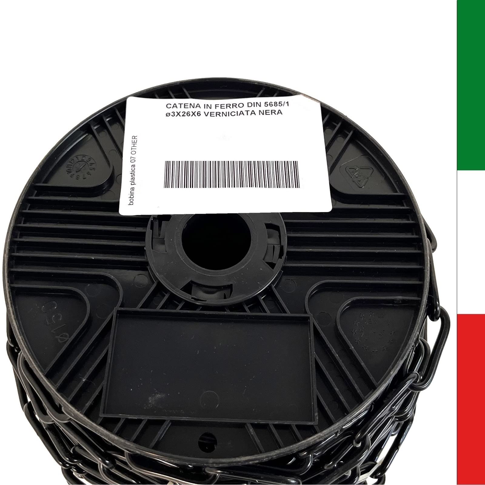 Catena Tonda Zincata Din5685 Catena In Acciaio Zincato - Maglia Corta E Lunga, Standard DIN5685, Per Uso Industriale E Fai-da-te Catena Acciaio Maglia Corta Lunga - Foto 10