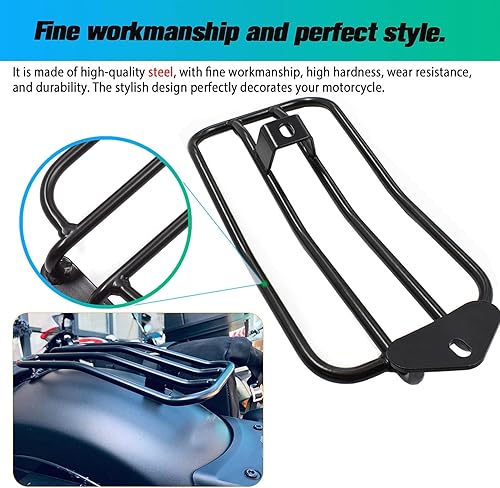 Miniatura 2 de Estante trasero de acero para motocicleta, estante de equipaje para Rebel CMX 500 CMX 300 Rebel500 Rebel 300 Accesorios 2017 2018 2019 2020 2021