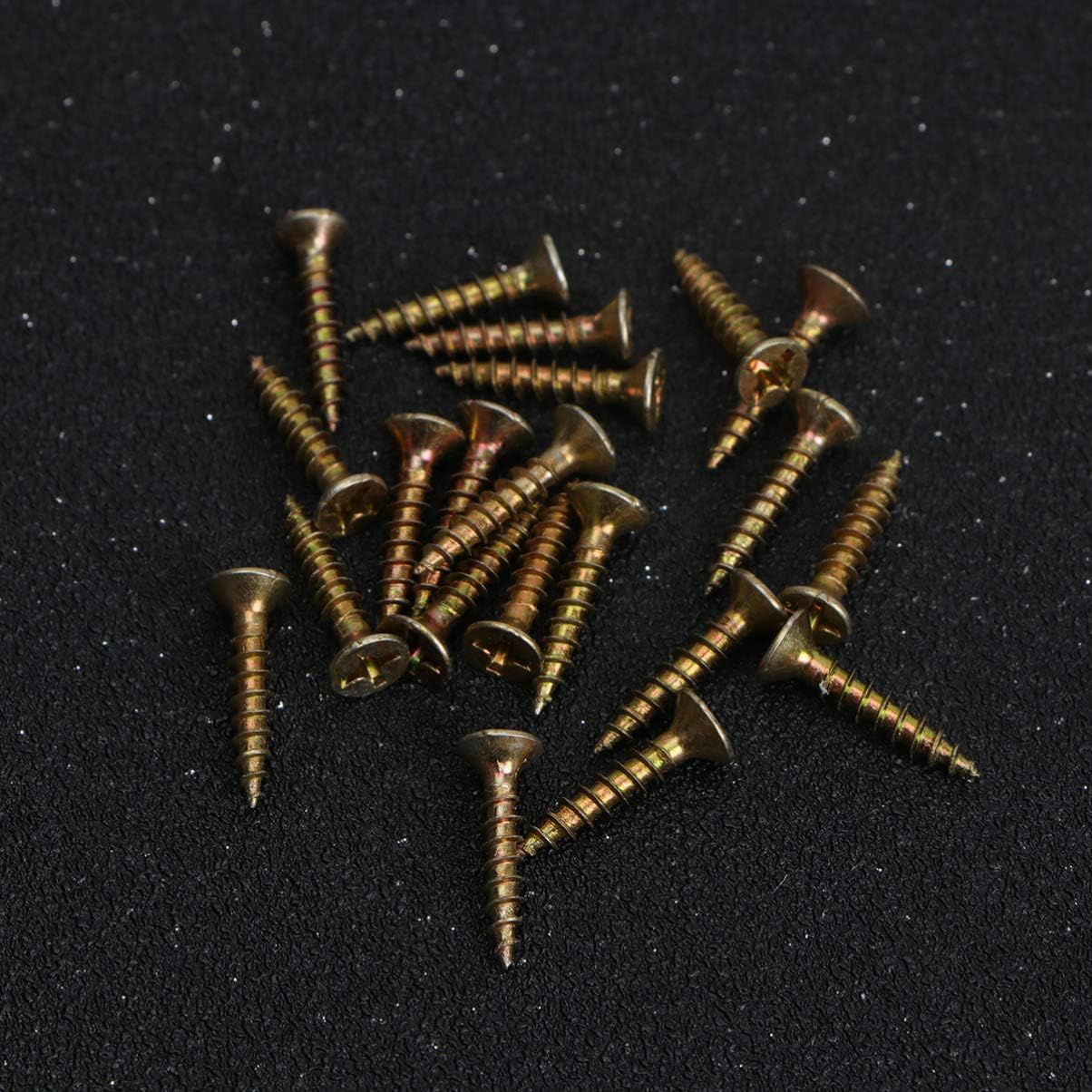 20pcs Glass Retainer Clips Kit, Cabinet Glass Clips with Fixing Screws for Door Wardrobe Closet Handle Knob Hinge Clamp, 2 x 1.1 x 0.7cm ()