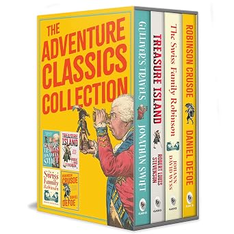 Adventure Classics Collection Set of 4 Books, The