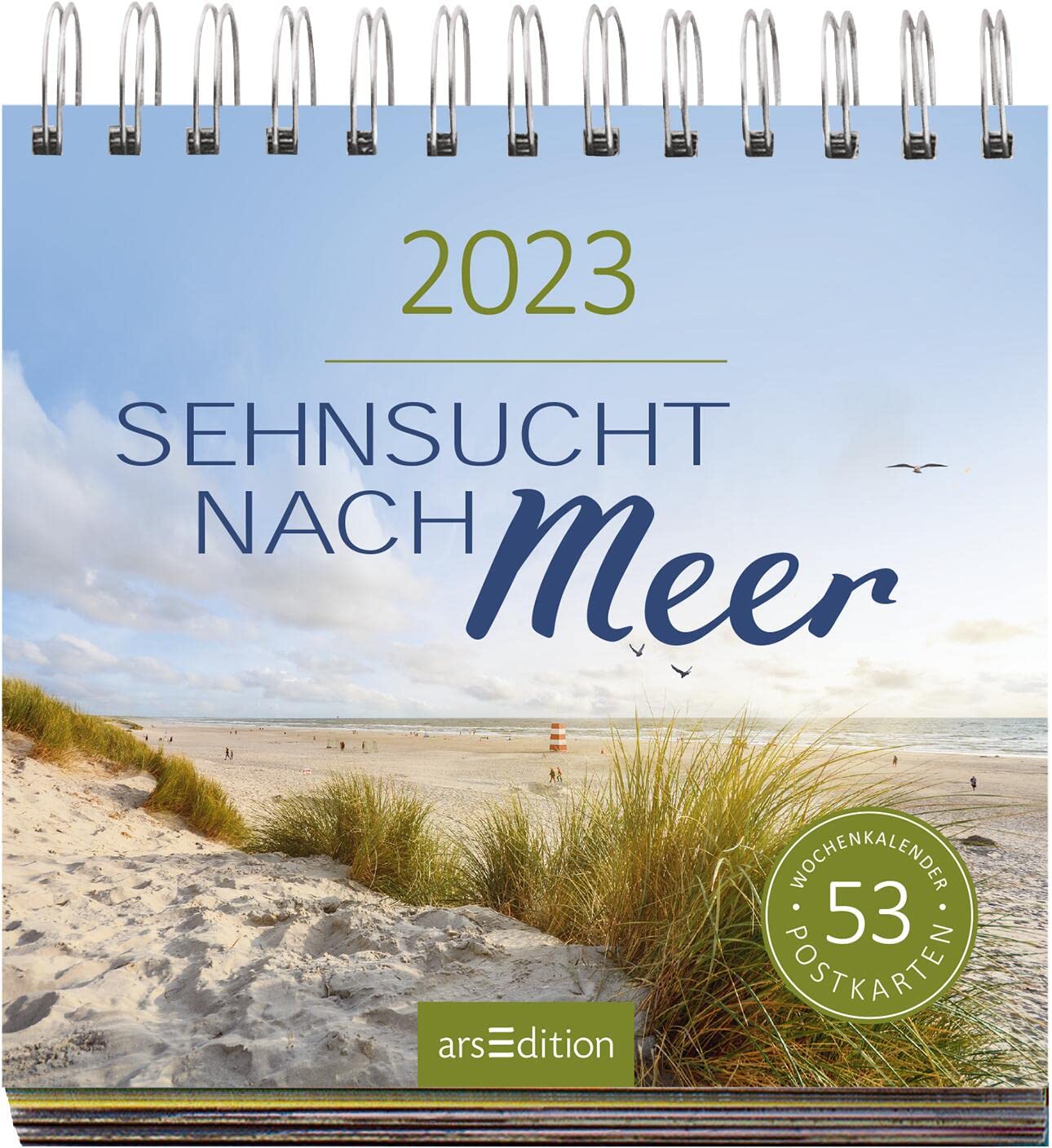 Display Postkartenkalender 2023: Mit 20 x 3 Ex. | Wochenkalender 2023, 53 Postkarten zum Abtrennen und Verschicken