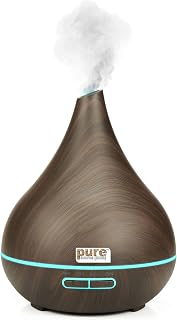 Pure Source India Ultrasonic Humidifier & Essential Oil Aroma Diffuser with Cool Mist, 7 Color Changing Led Light for Hom Price In India