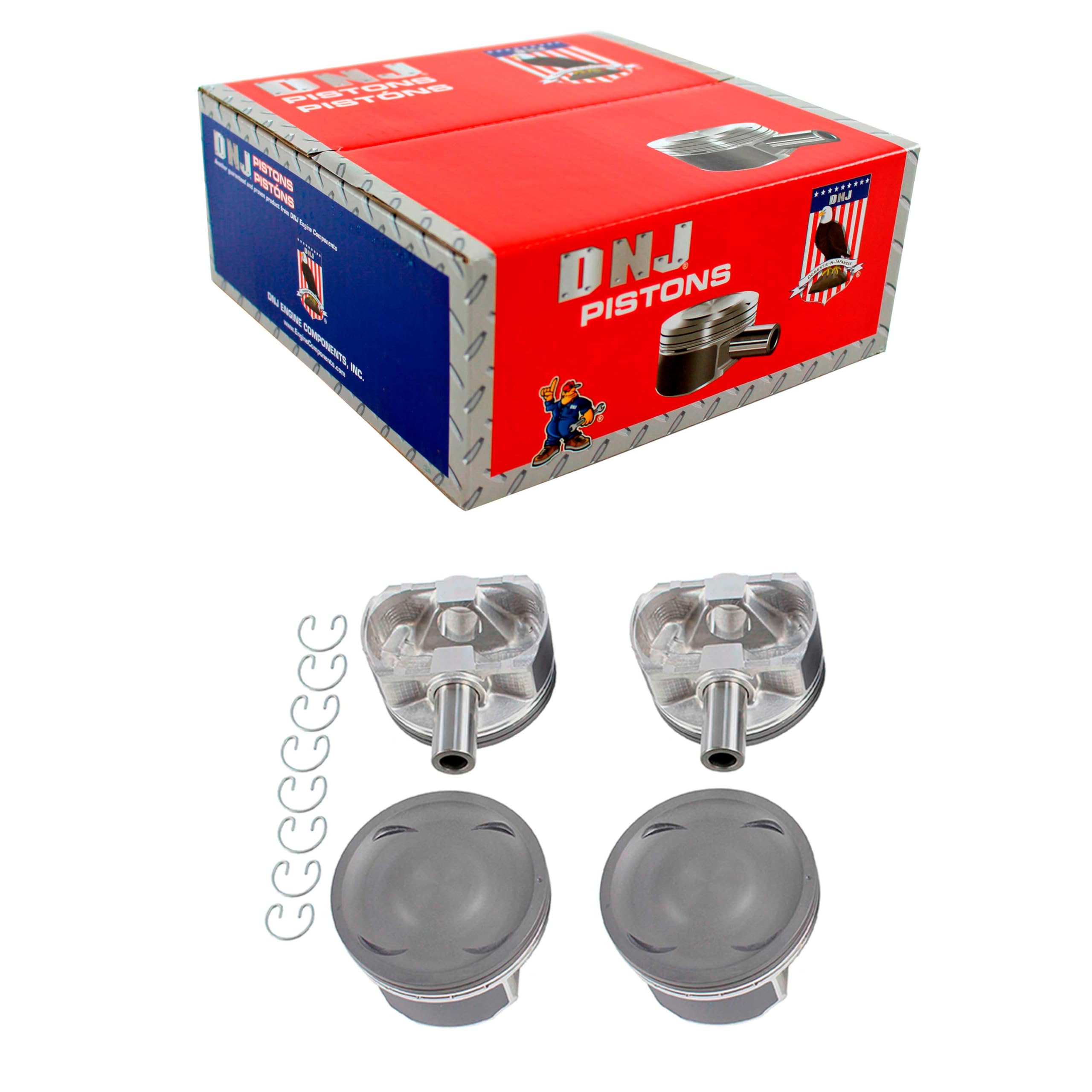 DNJ P720.20 Oversize Piston Set for 2004-2014 / Saab, Subaru