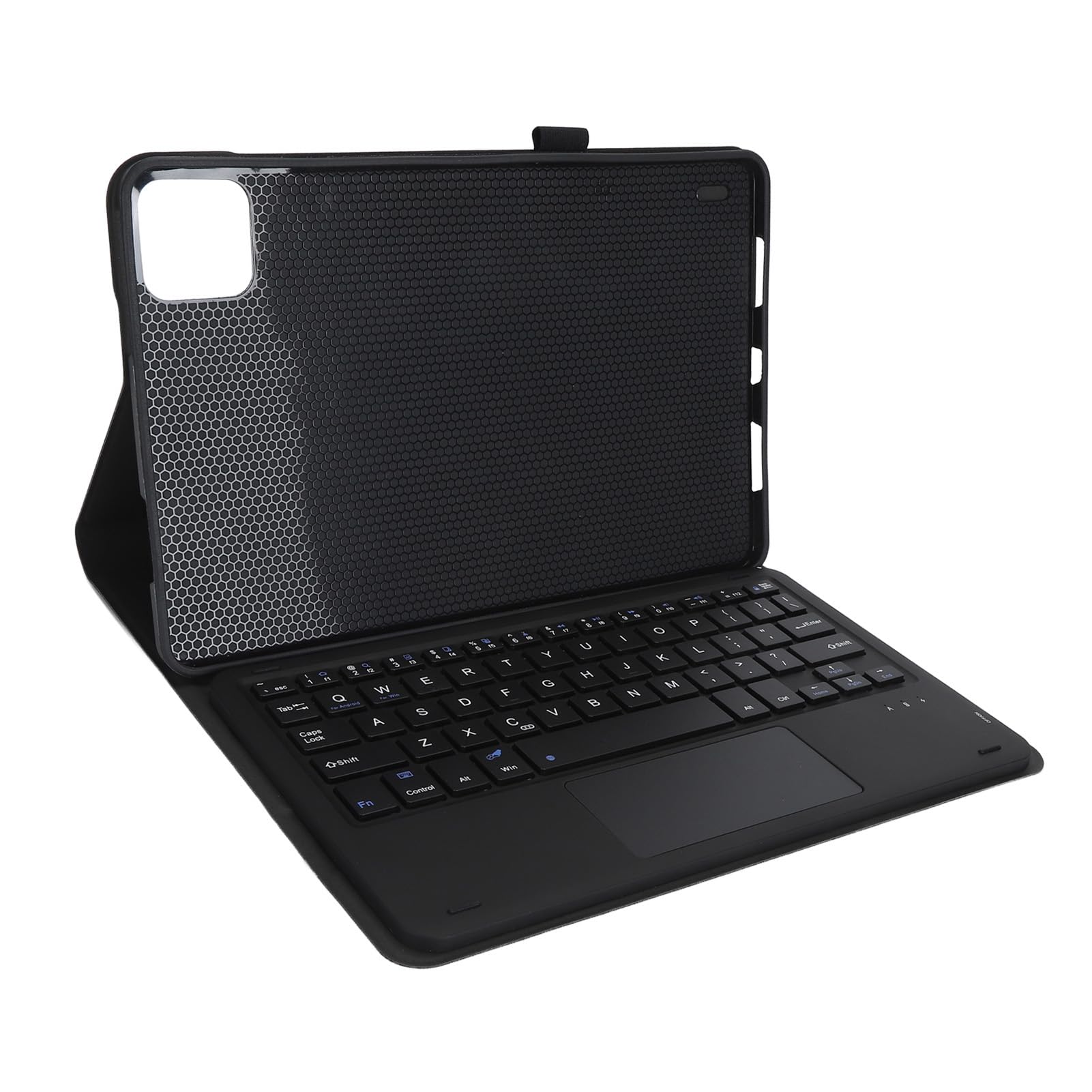 Custodia da tastiera Sustvita per Pad 6 Pro, coperchio per supporto PU leggero per tablet da 11 pollici con tablet magnetico staccabile (Nero)