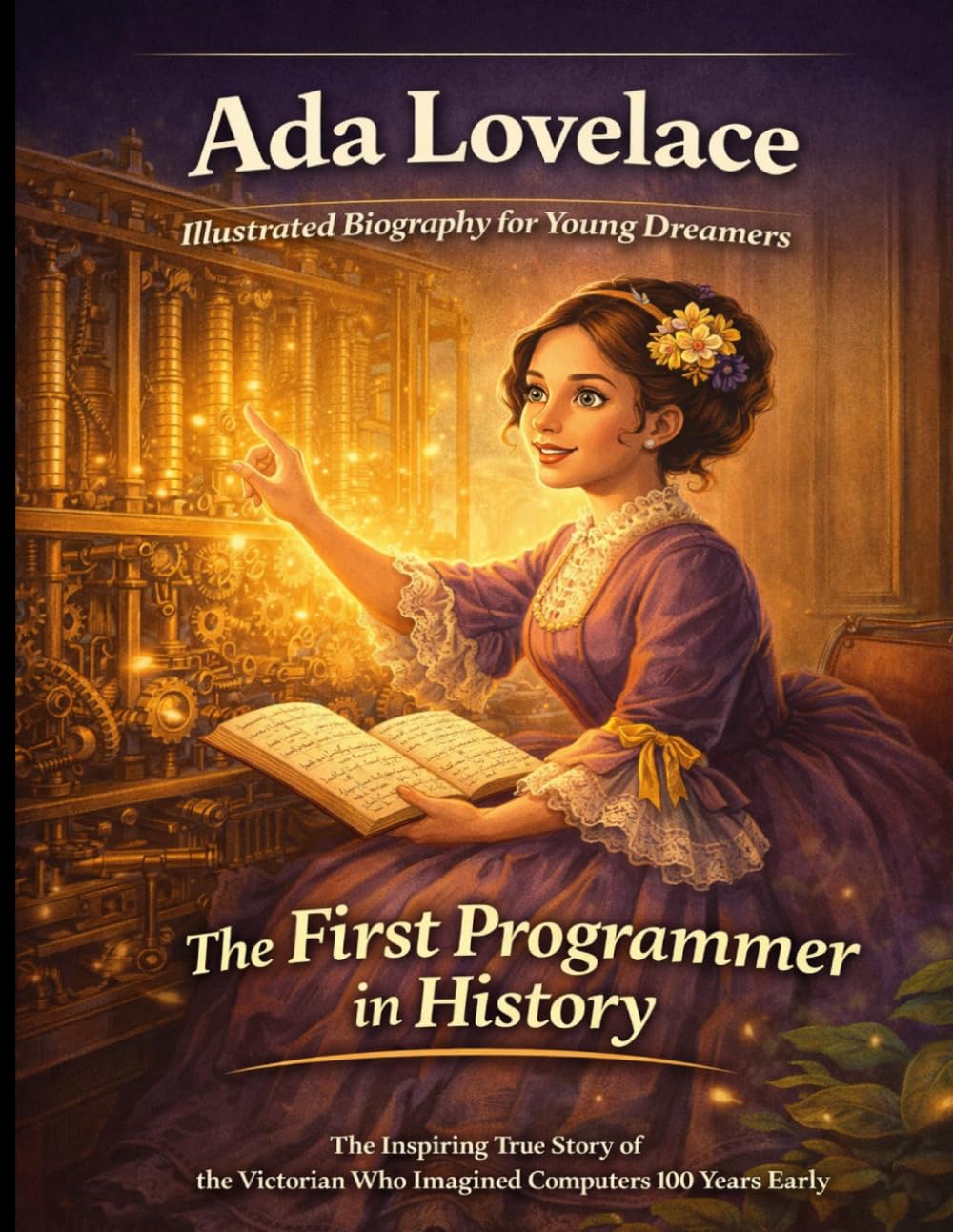 Ada Lovelace Illustrated Biography for Young Dreamers: The Inspiring True Story of the Victorian Mathematician Who Imagined Computers One Hundred Years Before They Existed.