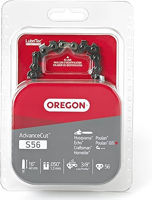 Oregon S56 16 Inch Semi Chisel Chain Saw Chain Fits Craftsman