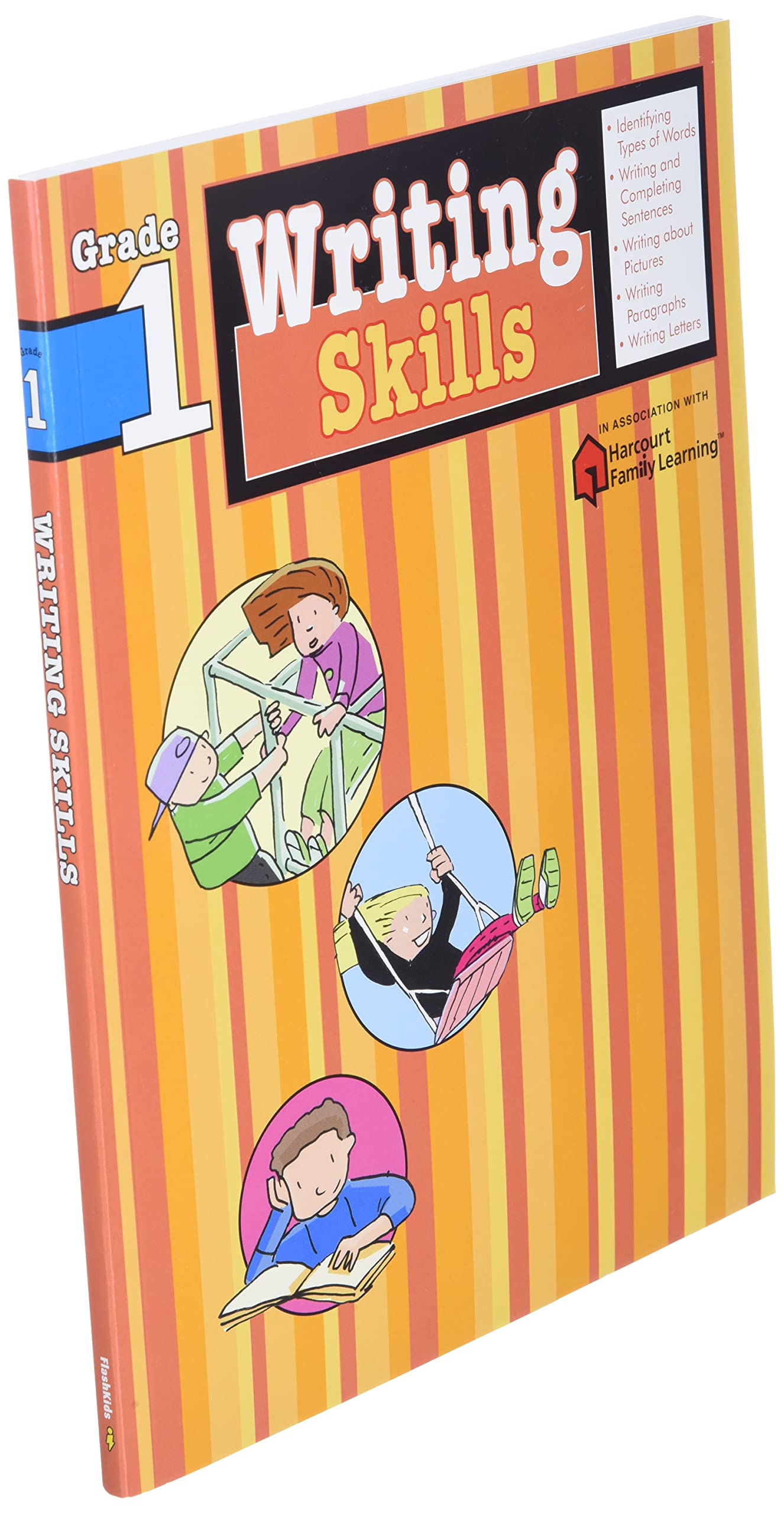 Writing Skills: Grade 1 (Flash Kids Harcourt Family Learning) - Image 3