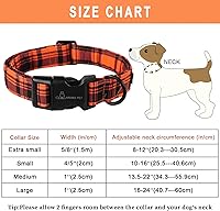 Vista 80 de Aring Pet Collar de algodón, ligero y ajustable, con hebilla de liberación rápida para perros pequeños, medianos y grandes, para cachorros, XS