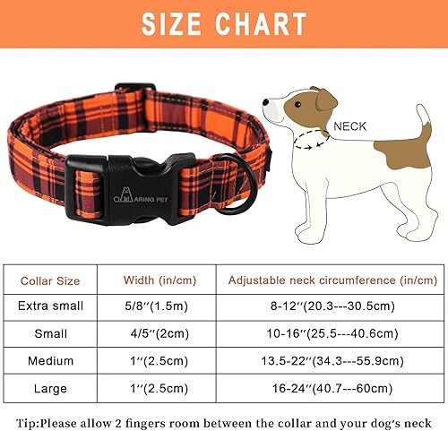 Miniatura 5 de ARING PET Collar de perro con la bandera estadounidense, lindos collares patrióticos para perros, collares ajustables para mascotas del 4 de julio,