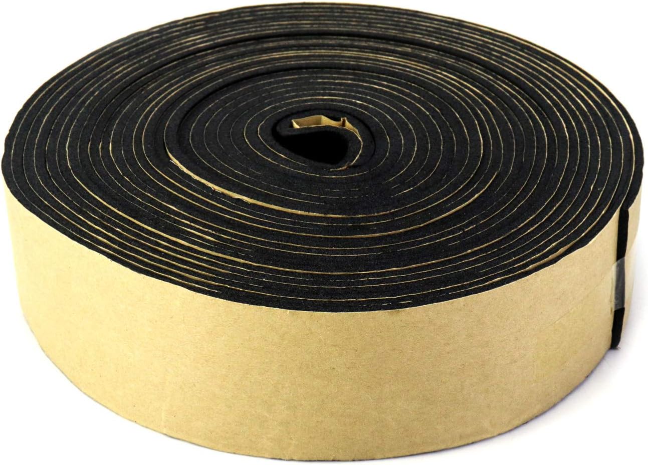 Pipe Wrap Insulation, Waterproof Foam Insulation Tape Adhesive for Hot or Cold Pipes, 33 Ft x 2 Inch Wide x 1/8 Inch Thick