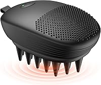 EKZ Sonic Vibrating Scalp Massager Shampoo Brush: 9,000 RPM Electric Silicone Scrubber for Dandruff Removal, Hair Growth & Deep Clean – All Hair Types, Pets
