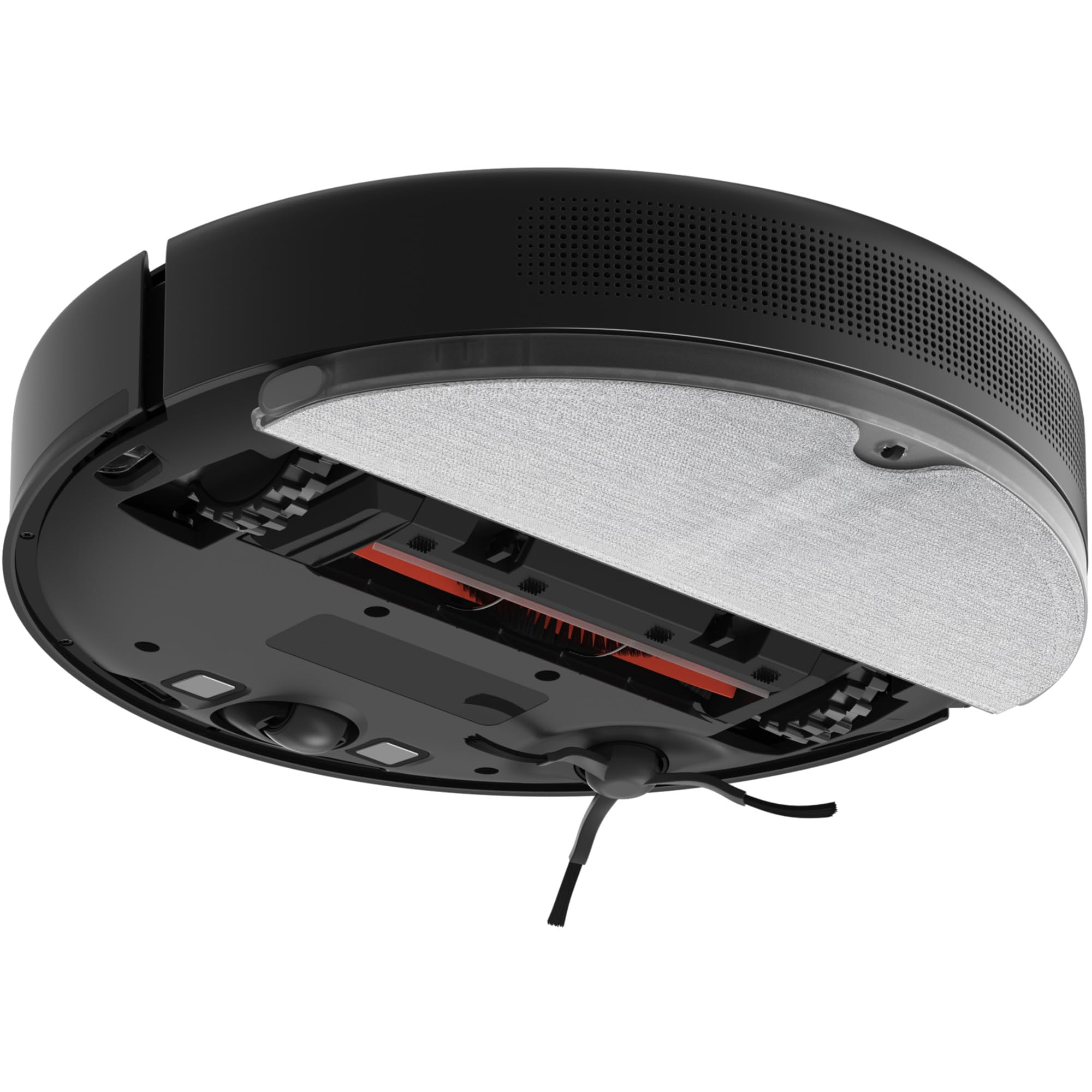 Dreame D9 MAX Robot Aspirador, LDS Laser Mapping y Slam Algoritmo de Navegación, Potencia de Succión 4000Pa, 150 Minutos de Tiempo de Ejecución, Alexa, Mapeo Inteligente, Pisos Duros, Color Negro