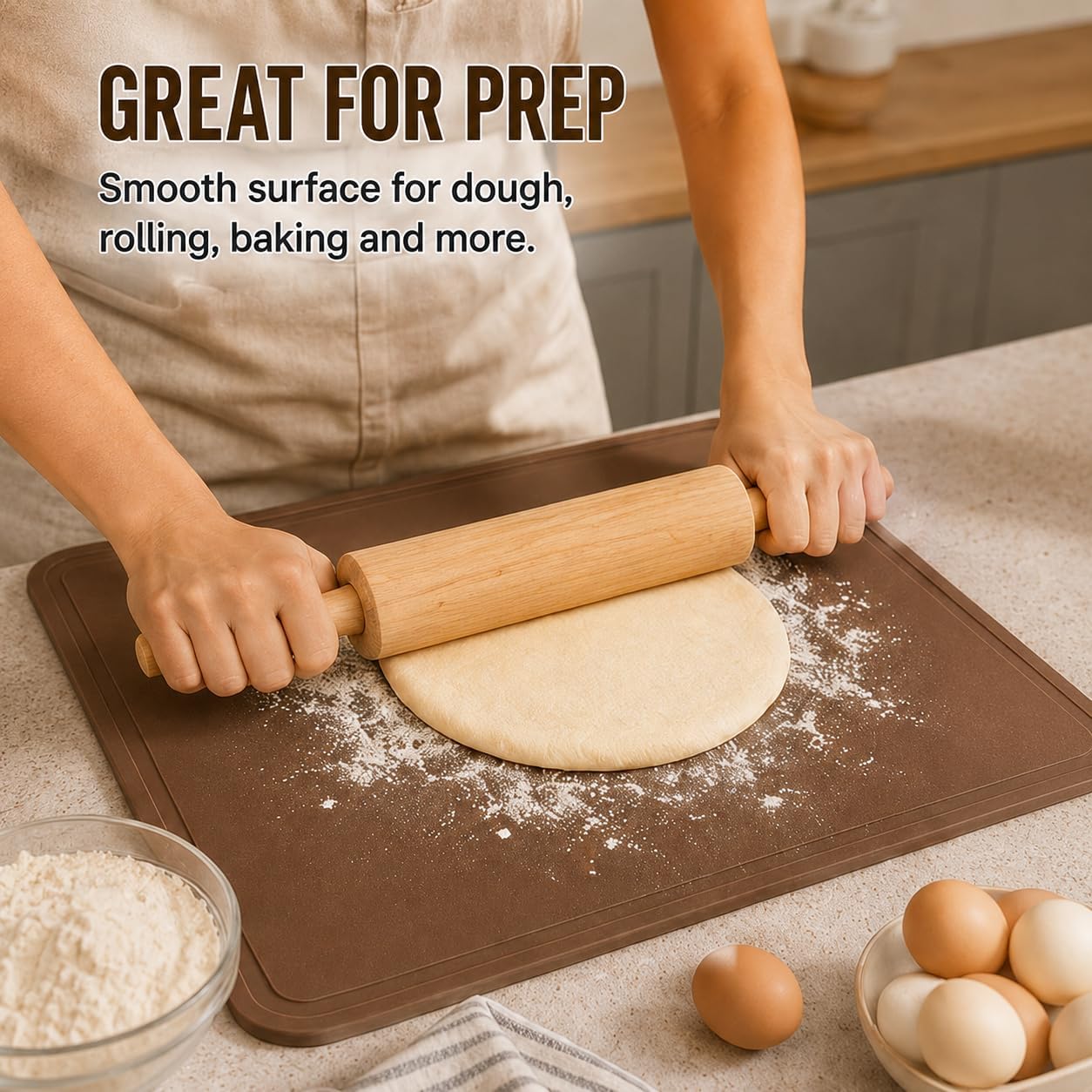 Silicone Mat for Titanium Cutting Board & Stainless Steel Cutting Board