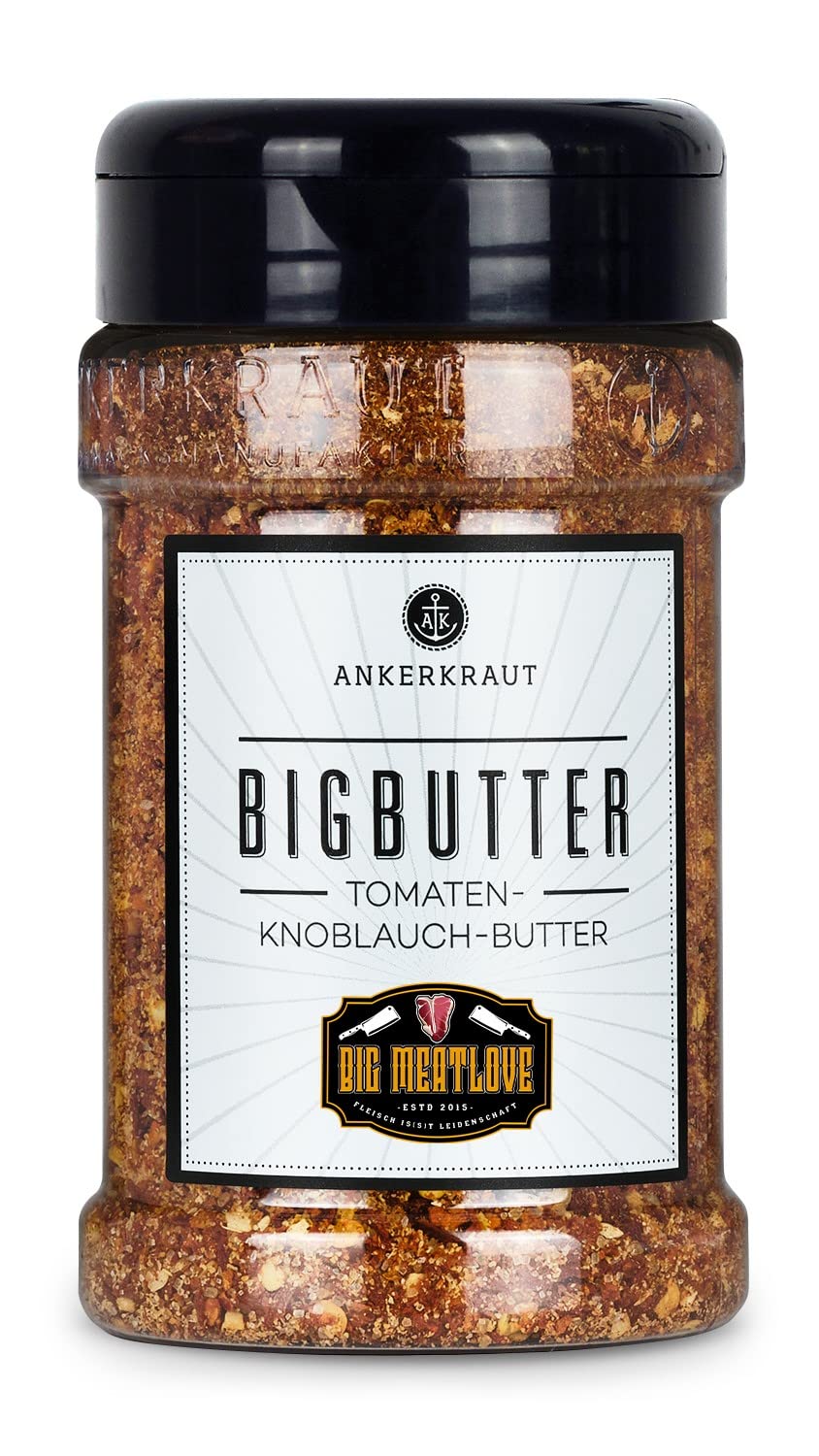 Ankerkraut Big Butter, Tomaten-Knoblauch-Butter selber machen, 185g im Streuer