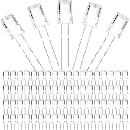 120 Pcs Christmas LED 5mm String Light Replacement Bulb Energy