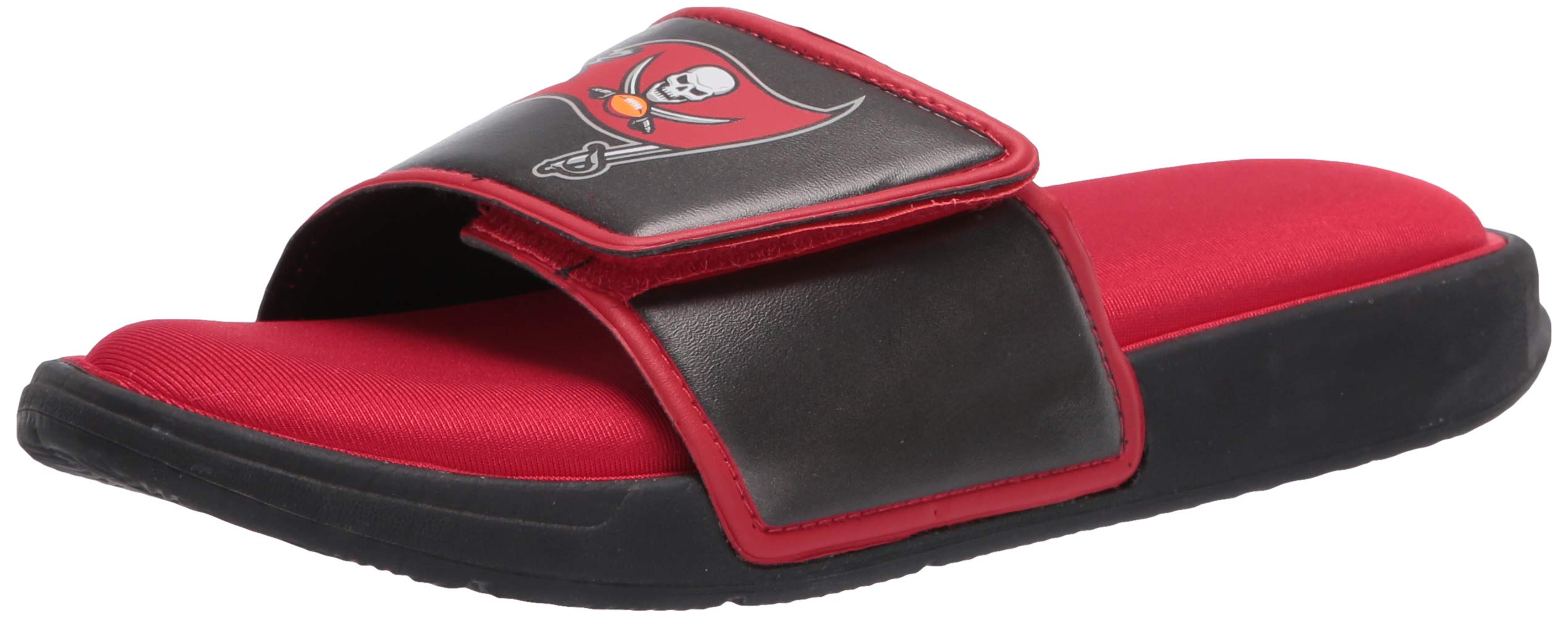 FOCOMen's NFL Team Logo Sport Shower Foam Slide Flip Flop Sandals
