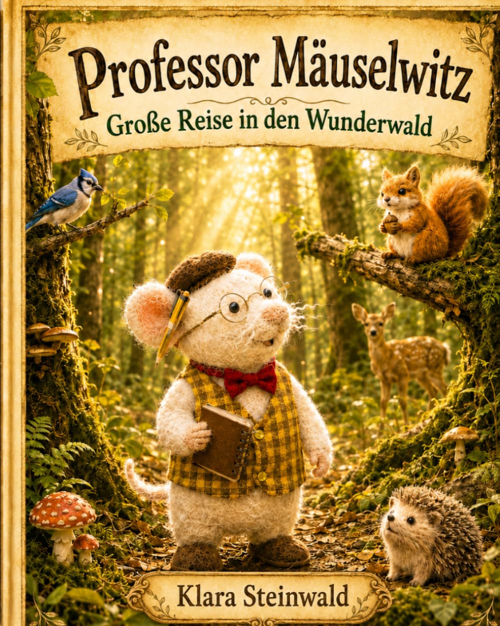 Professor Mäuselwitz - Große Reise in den Wunderwald: Das erste Abenteuer der kleinen weißen Maus – kindgerecht, spannend und voller Waldwissen