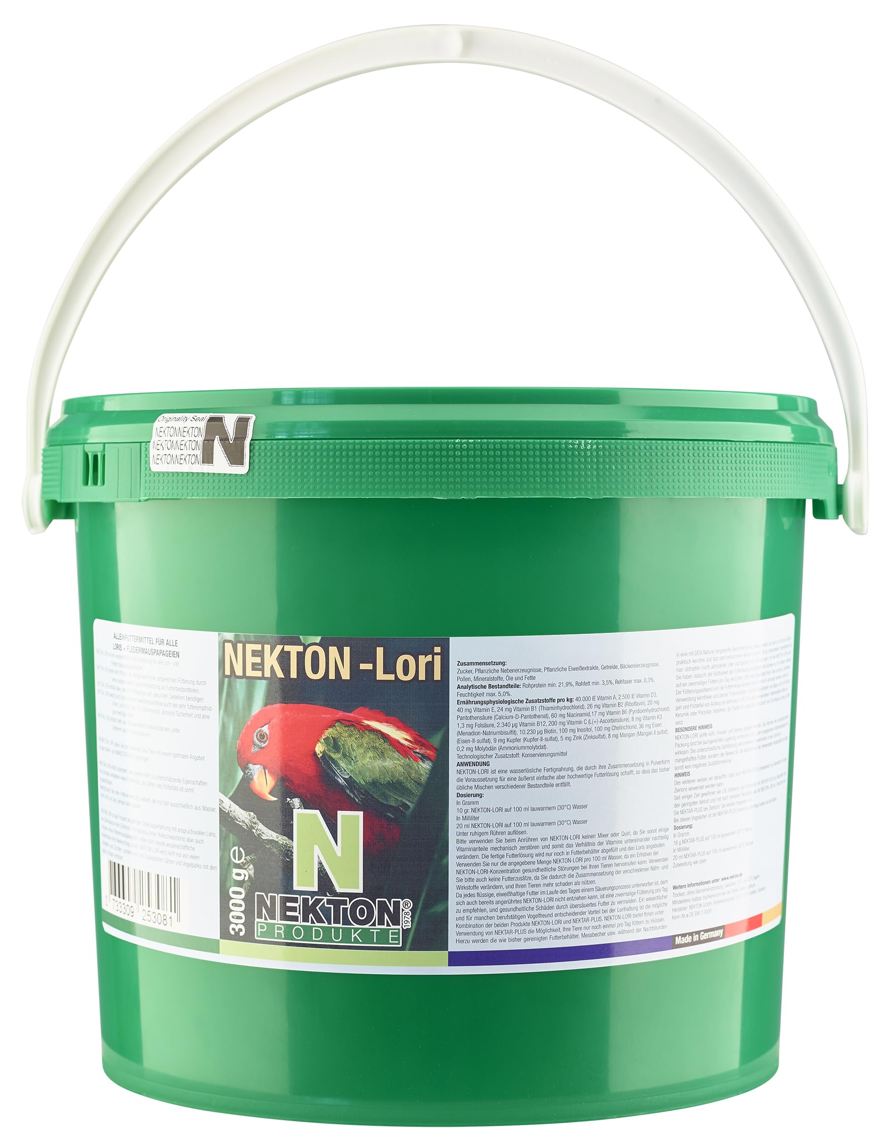 Nekton Lori, Größe: L, 1er Pack (1 x 3000 g)
