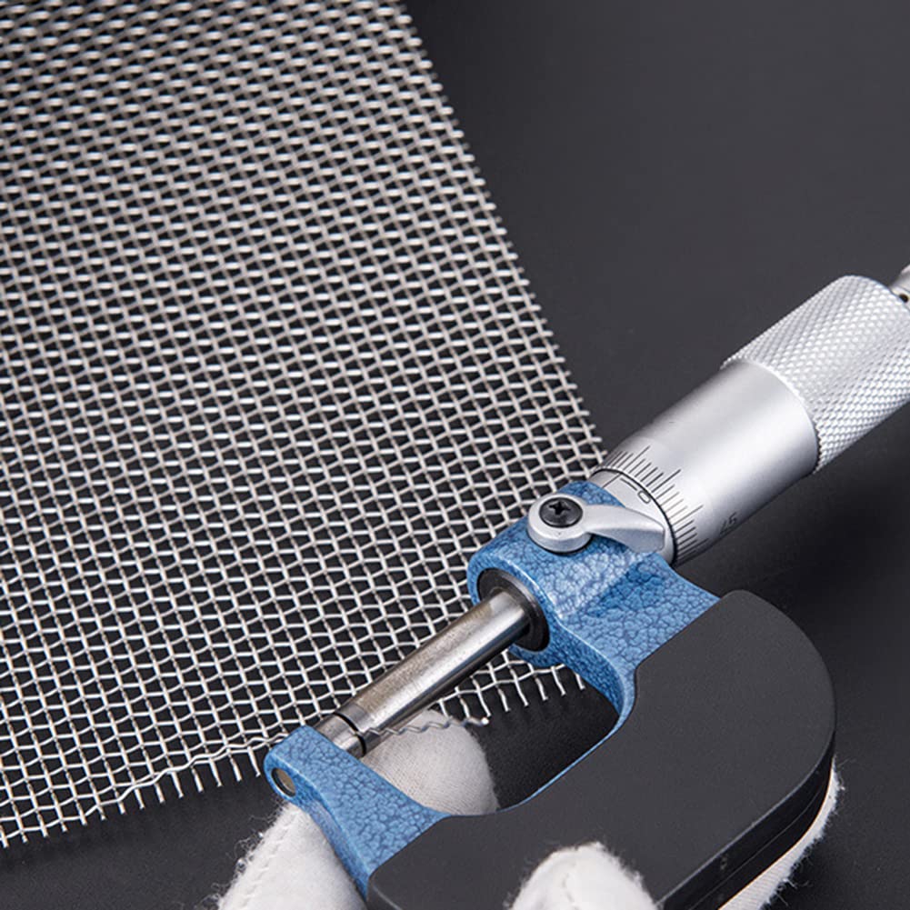 Panneaux en maille métallique tissée en acier inoxydable très résistant 8 mailles 60 mailles pour aérations, maison, cuisine et jardin