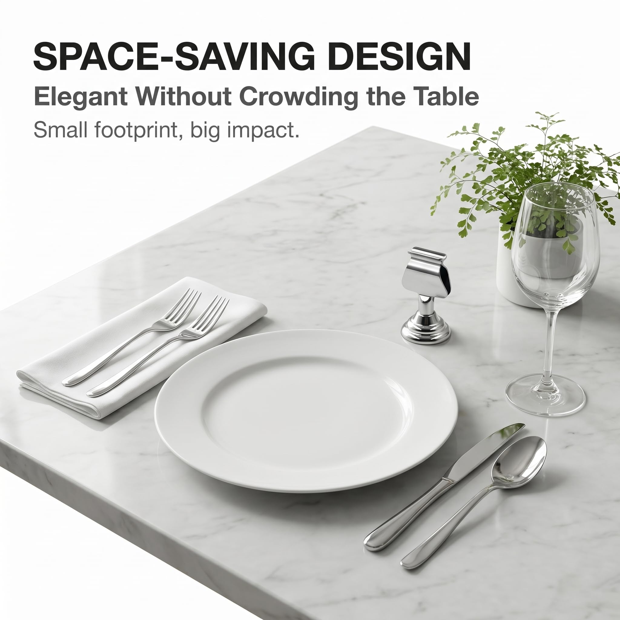 12 Piezas Soportes para Números de Mesa para Bodas, Portatarjetas Metálicos Plateados, Portanombres y Portafotos para Eventos, Bodas de Oro y Plata, Restaurantes y Fiestas
