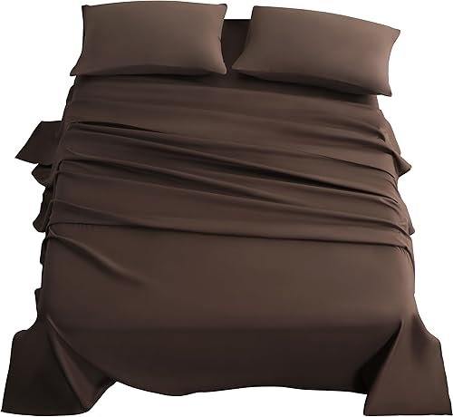Vista 34 de NTBAY Juego de sábanas de 3 piezas, 100% microfibra tamaño individual, 1800 hilos, súper suave y acogedor, resistente a las arrugas, a la Aqua