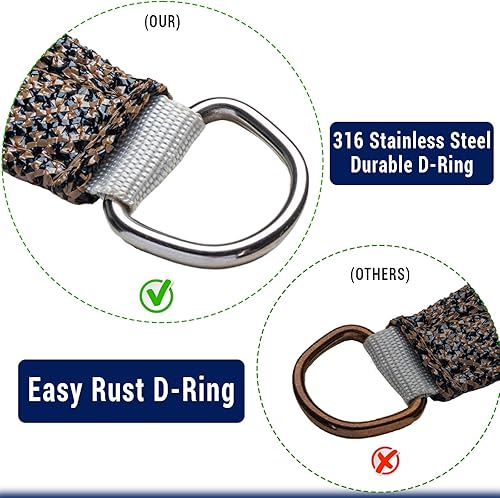 Miniatura 10 de Toldo tipo vela triangular de 12 x 12 x 12 pies, con bloqueo UV, para exteriores, patio, césped, jardín, cochera, terraza, pérgola