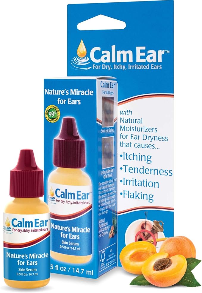 Miracell Calm Ear 14.7ml Transparent Wax Earplug for Itchy, Irritated