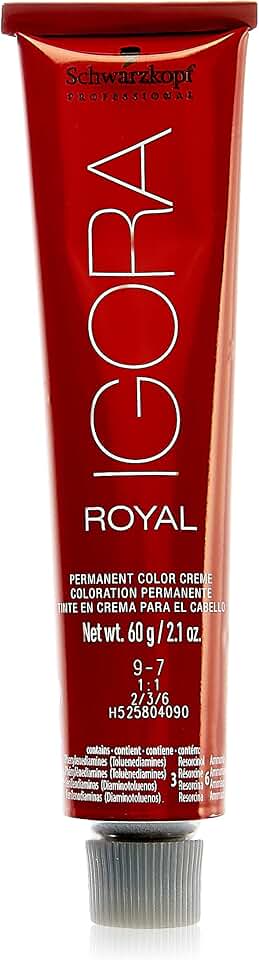 Schwarzkopf Igora Royal Tintura - 9.7 - Louro Extra Claro Cobre