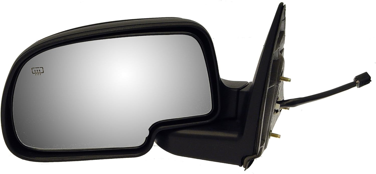 Dorman 955-531 Passenger Side Power Door Mirror - Heated / Folding Compatible with Select Cadillac / Chevrolet / GMC Models, Black