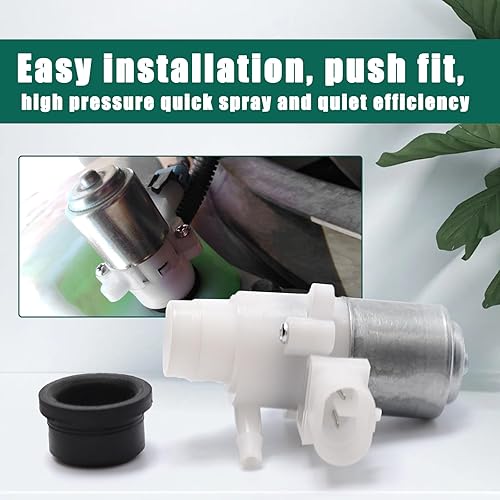 Miniatura 6 de Repuesto de bomba de líquido para limpiaparabrisas de camión Kenworth T680 T880, repuesto de bomba de líquido para depósito de limpiaparabrisas para