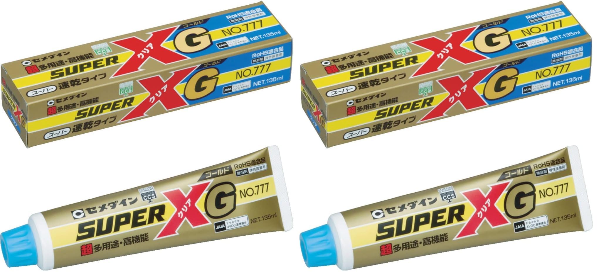 Amazon.co.jp: セメダイン スーパーXG No. 777 クリア 135 mL