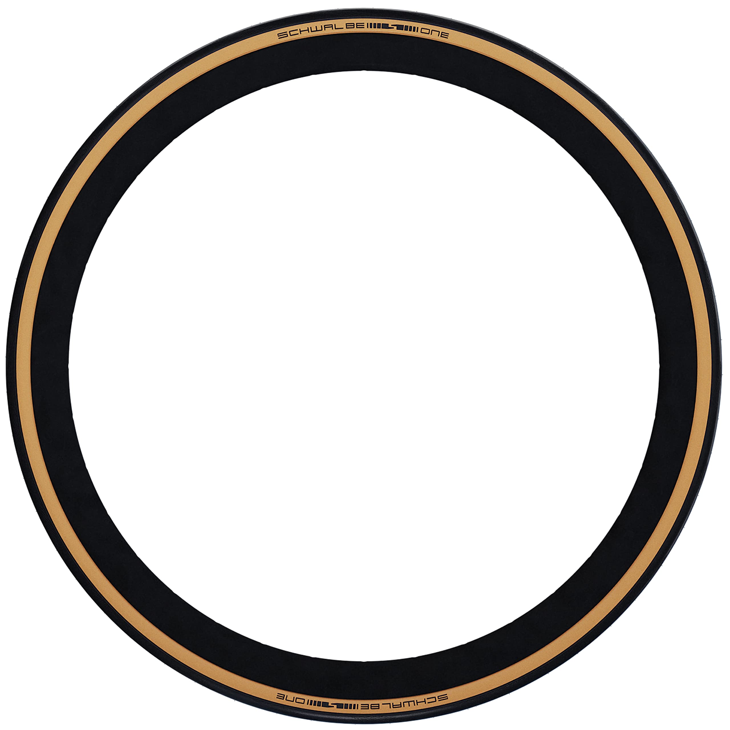 Schwalbe One Tire - 700 x 25, Clincher, Folding, Black/Tan, Performance Line, Addix