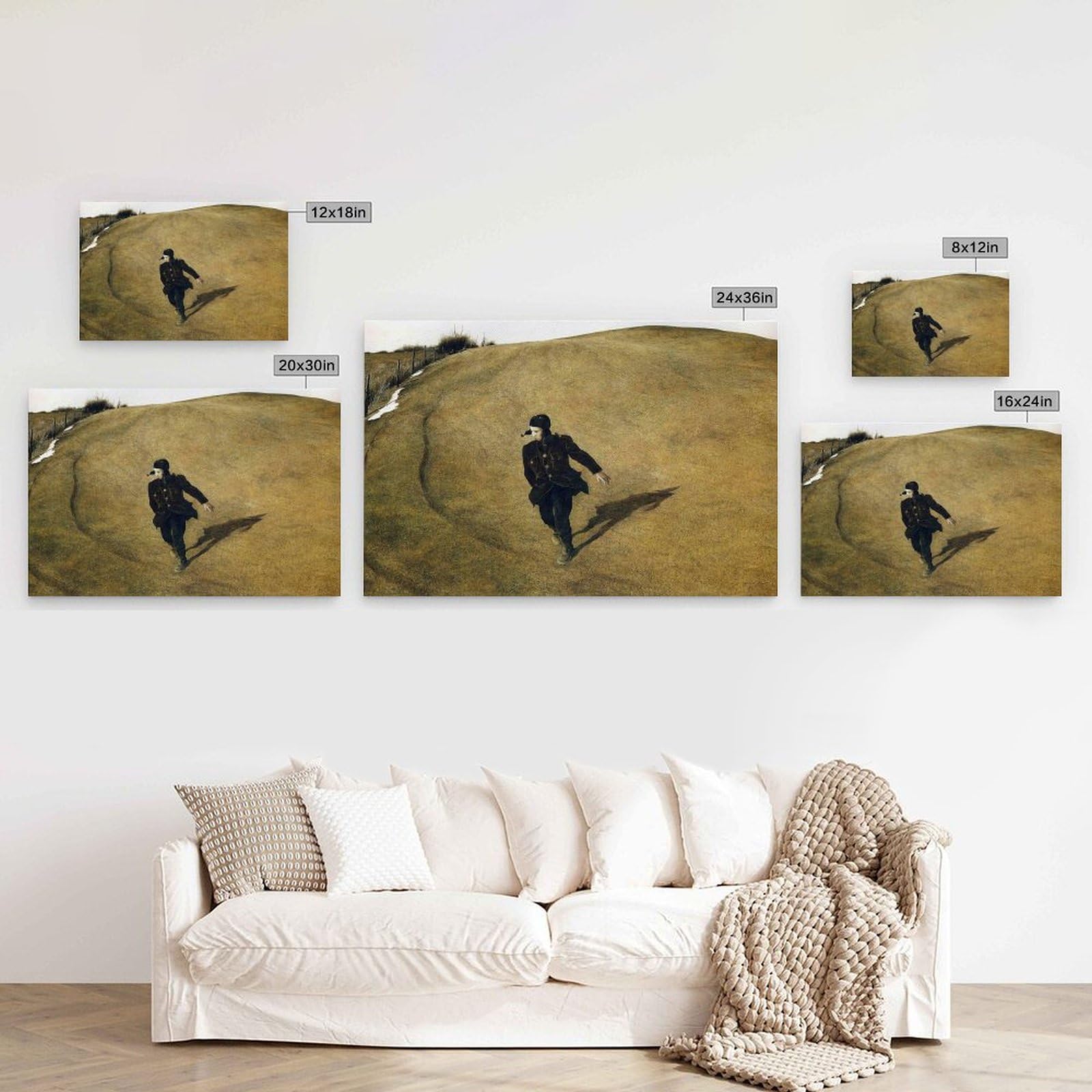 Amazon.co.jp: Andrew Wyethアンドリュー・ワイエス絵画（1946年 冬