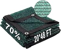 Vista 18 de LOVE STORY 6.5 x 6.5 pies, 40% de tela negra para sombra con ojales, malla de malla para jardín, cubierta de plantas, invernadero y patio