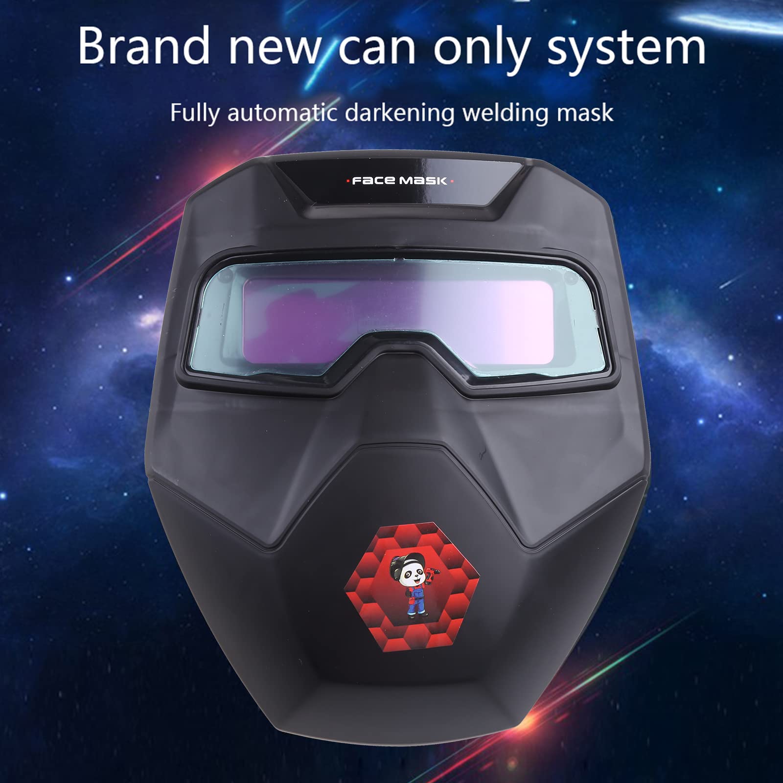 Occhio Professionale Oscuramento Automatico per Protezione Occhiali PC Grande Finestra Alta Definizione per TIG MIG Taglio al Plasma Accessori Kit e Strumenti