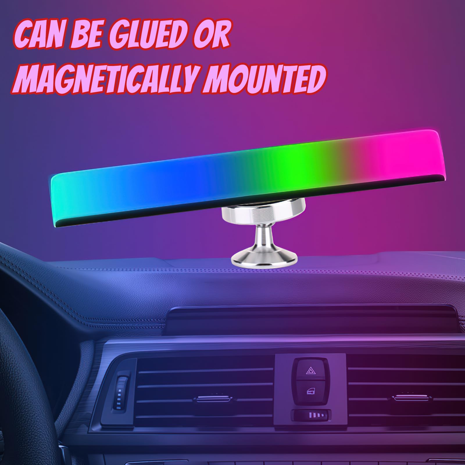 Lumière De Rythme De Ramassage Activée Par Le Son RVB Spectre De