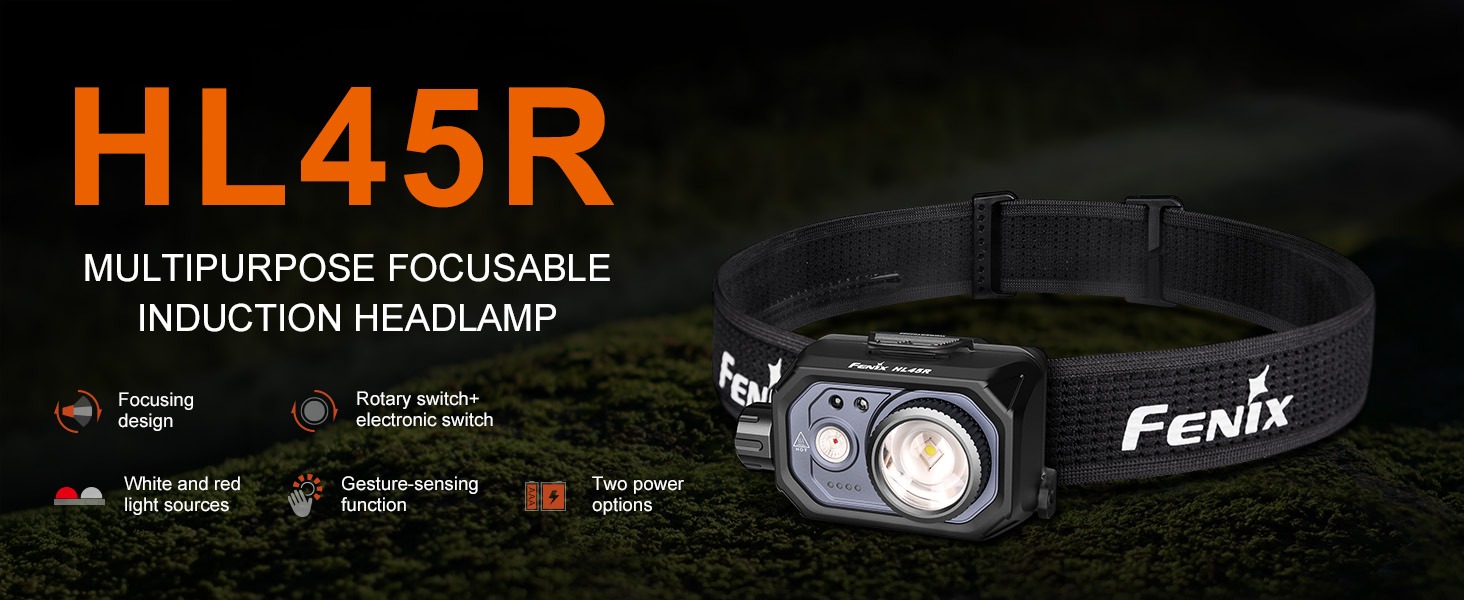 Amazon.co.jp: Fenix HL45R ヘッドライト USB-C充電式 単4電池対応