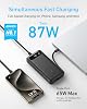 Batería externa Anker, 20,000mAh esencial para viajes, cable USB-C integrado | Batería de carga rápida de 87W máx con 3 puertos, para MacBook, iPhone 16 / 15, Samsung, Switch y más 3