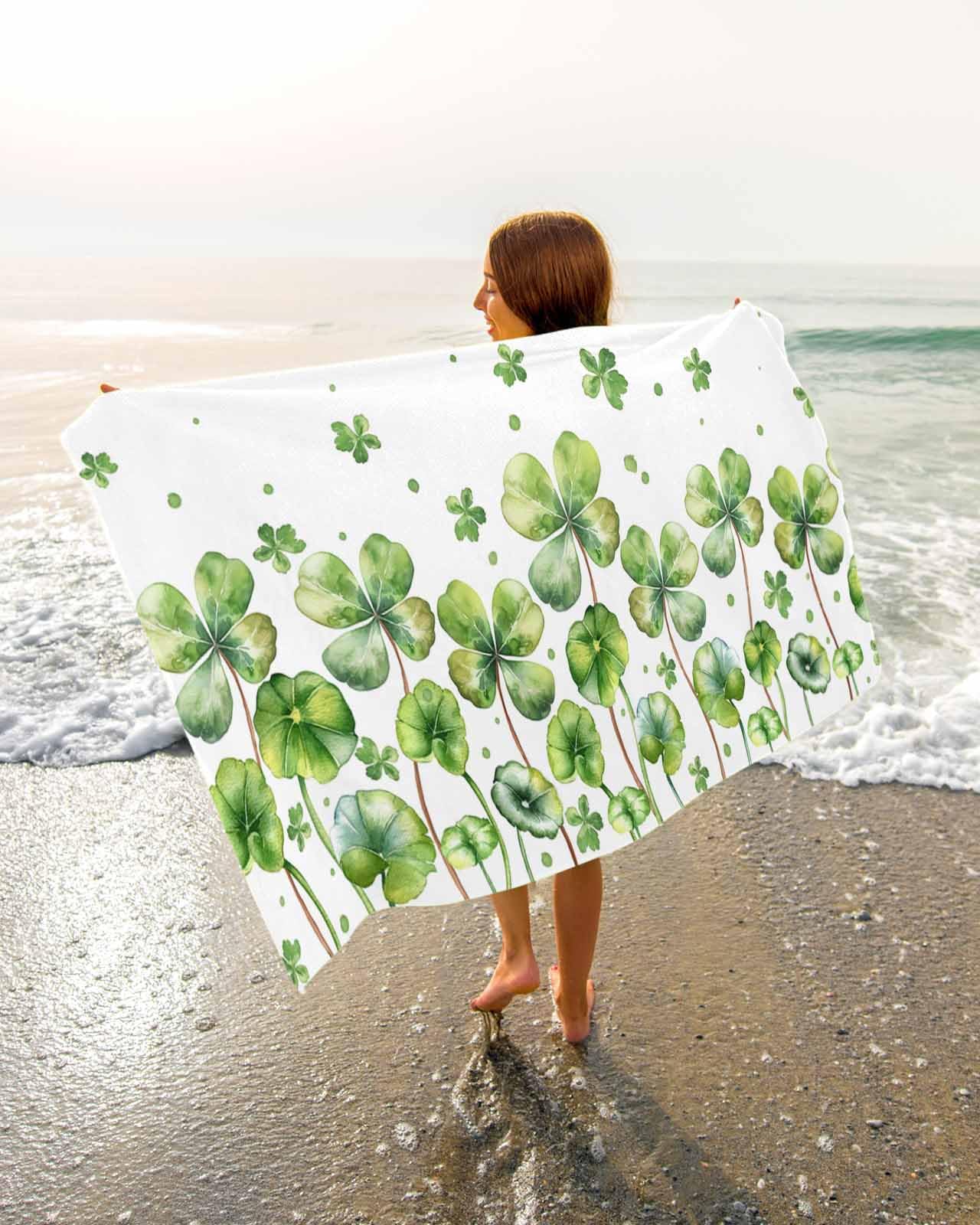 Heather Iron Beach Towel グラッシーグリーン Heather Iron Beach Towel グラッシーグリーン