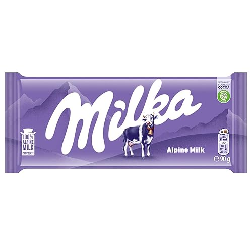 Milka Alpine Chocolate con Leche, 3.53 oz