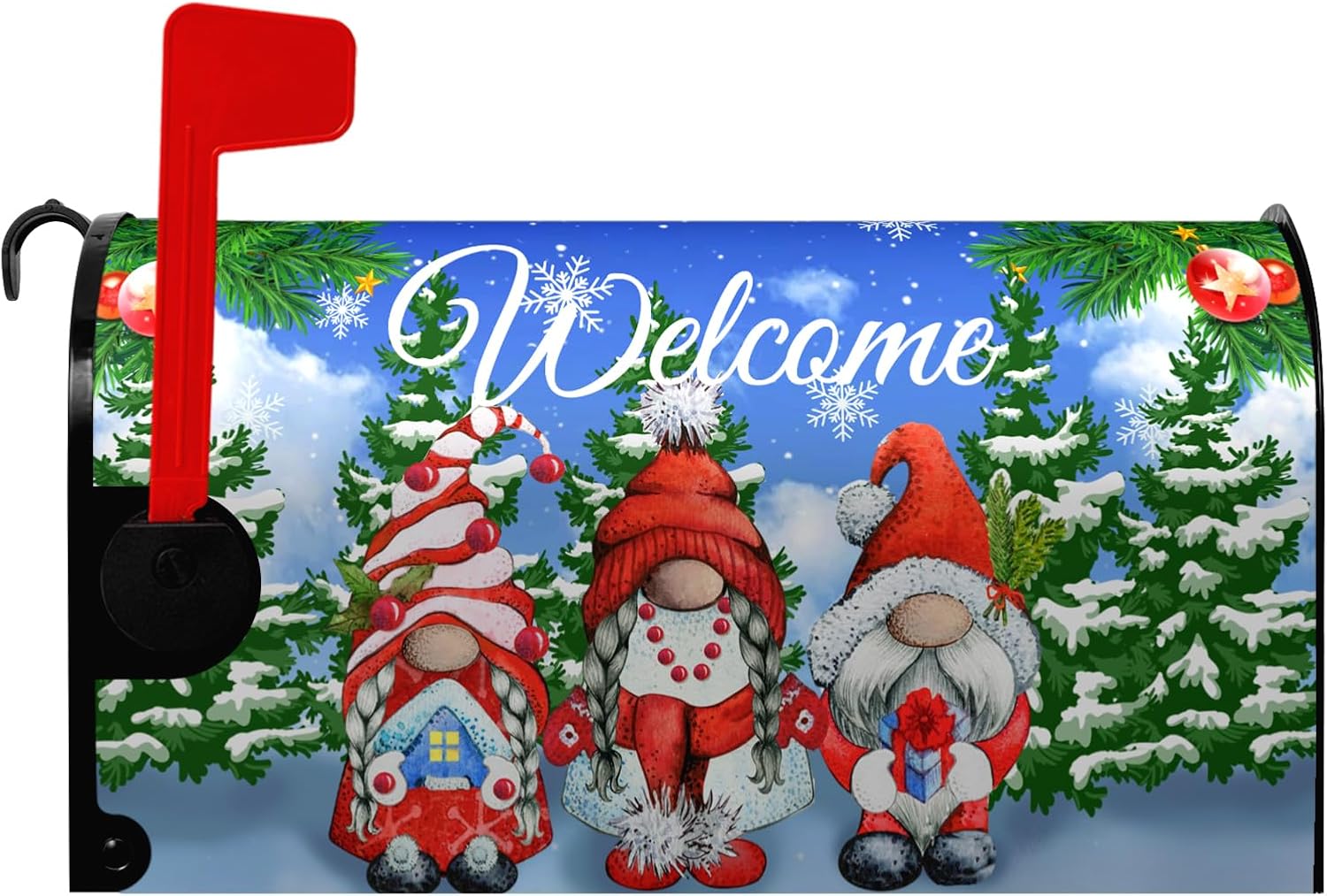 Dacawin Winter Gnome Mailbox Covers