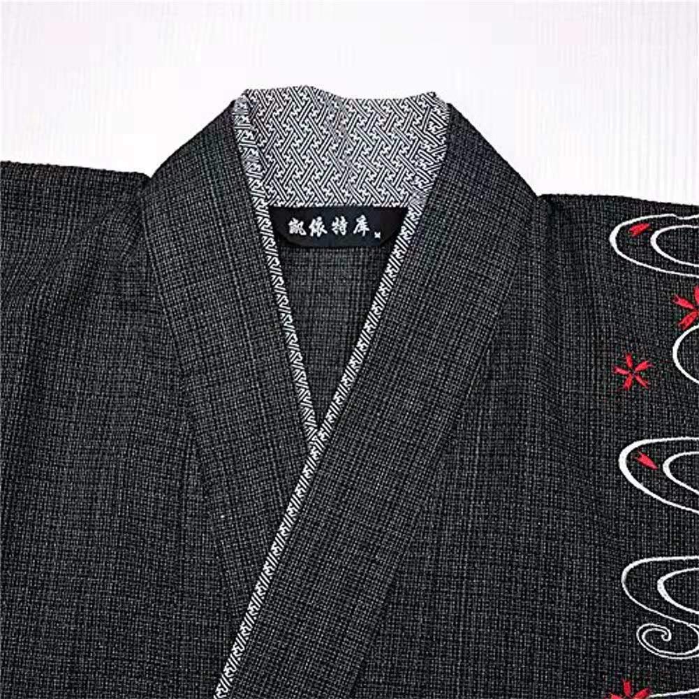 Vêtements Hommes Japonais Japonais Kimono Brodé Robe Pyjamas Habillage Robe