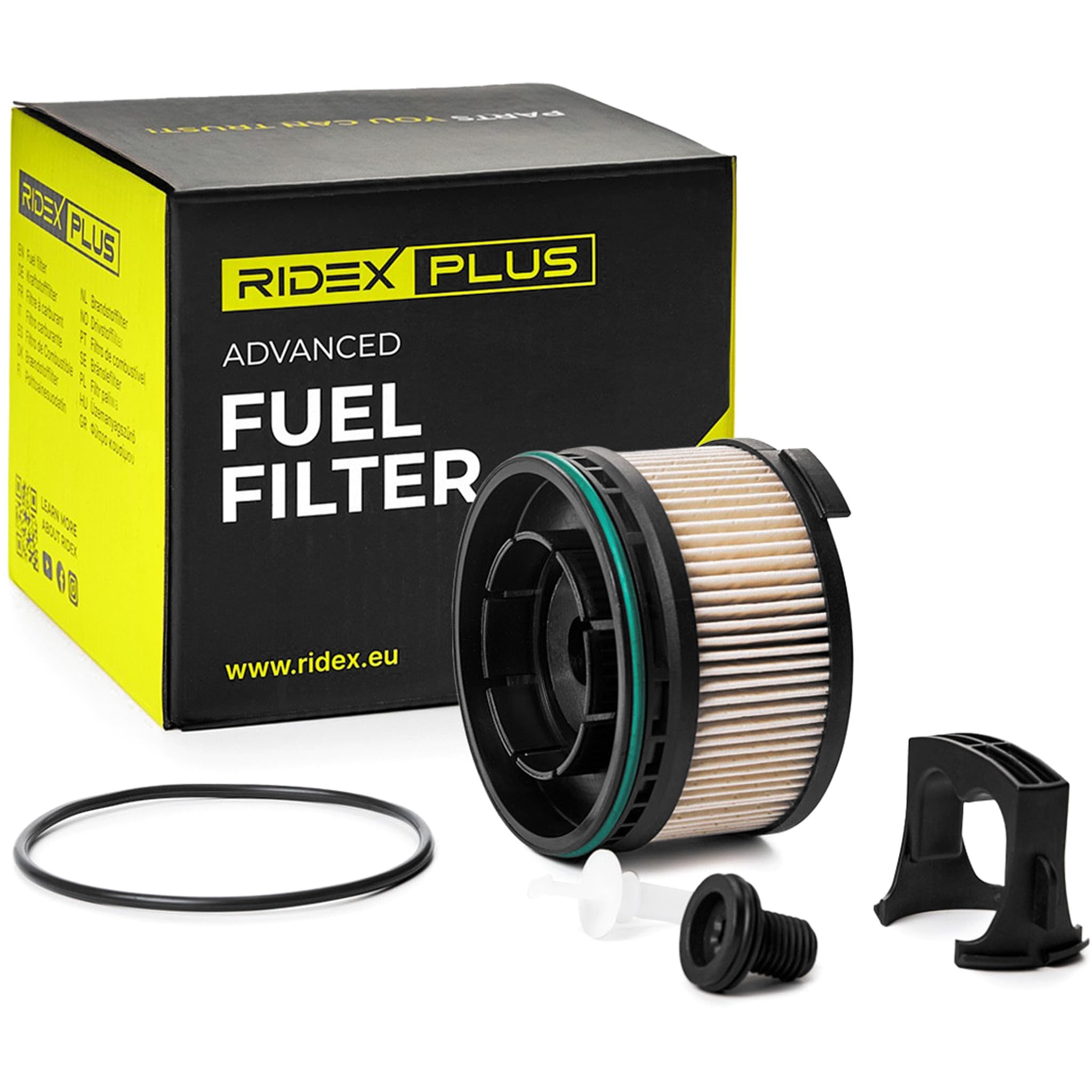 RIDEX PLUS 9F0495P Filtro carburante con guarnizione Compatibilità con MERCEDES-BENZ Classe A W177