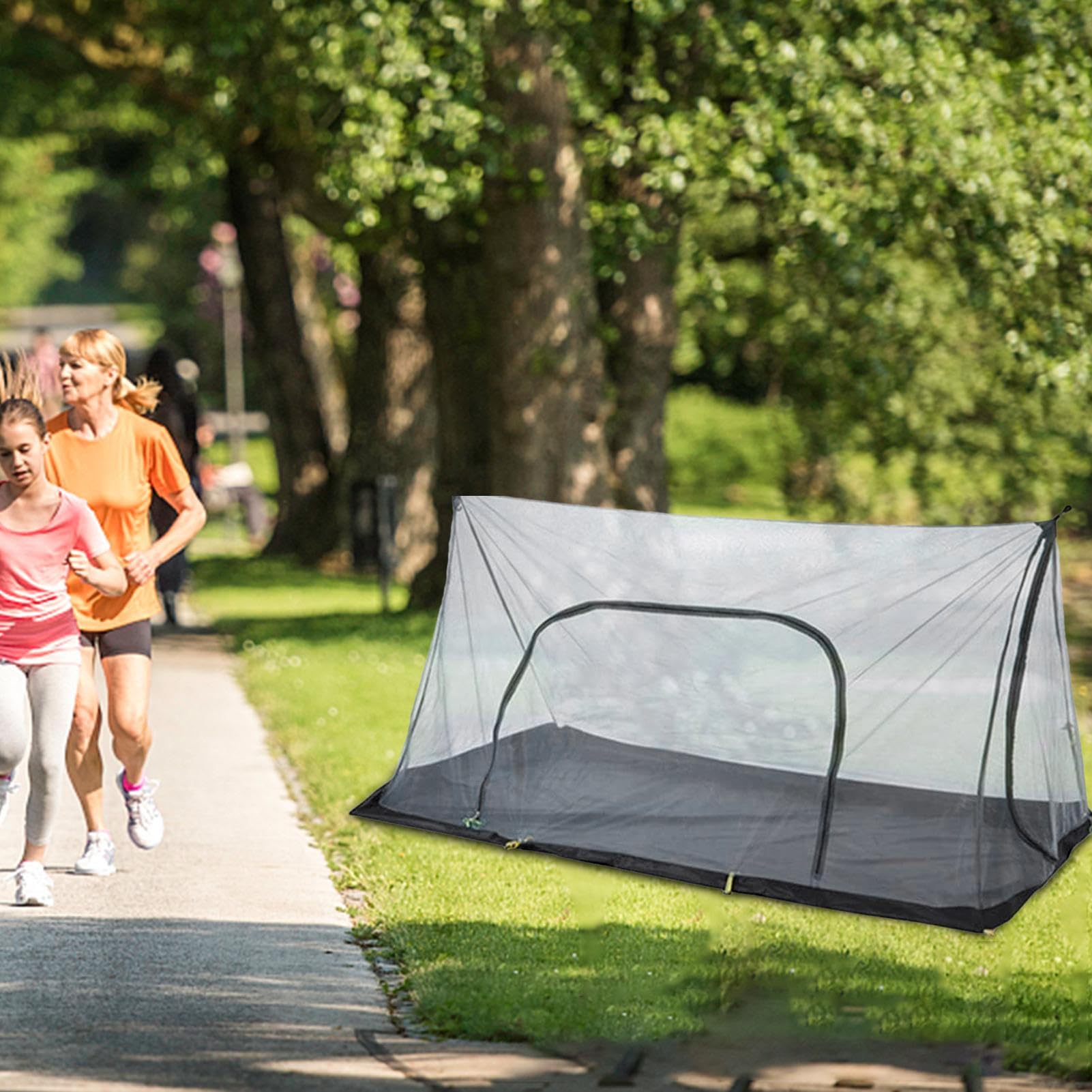 Rete da Campeggio con Rete, Fliegennetz-Bettnetze, Ultraleichtes | Schutznetz mit Feinsten Löchern, Wasserabweisendes Netznetz für Outdoor-Reiseutensilien