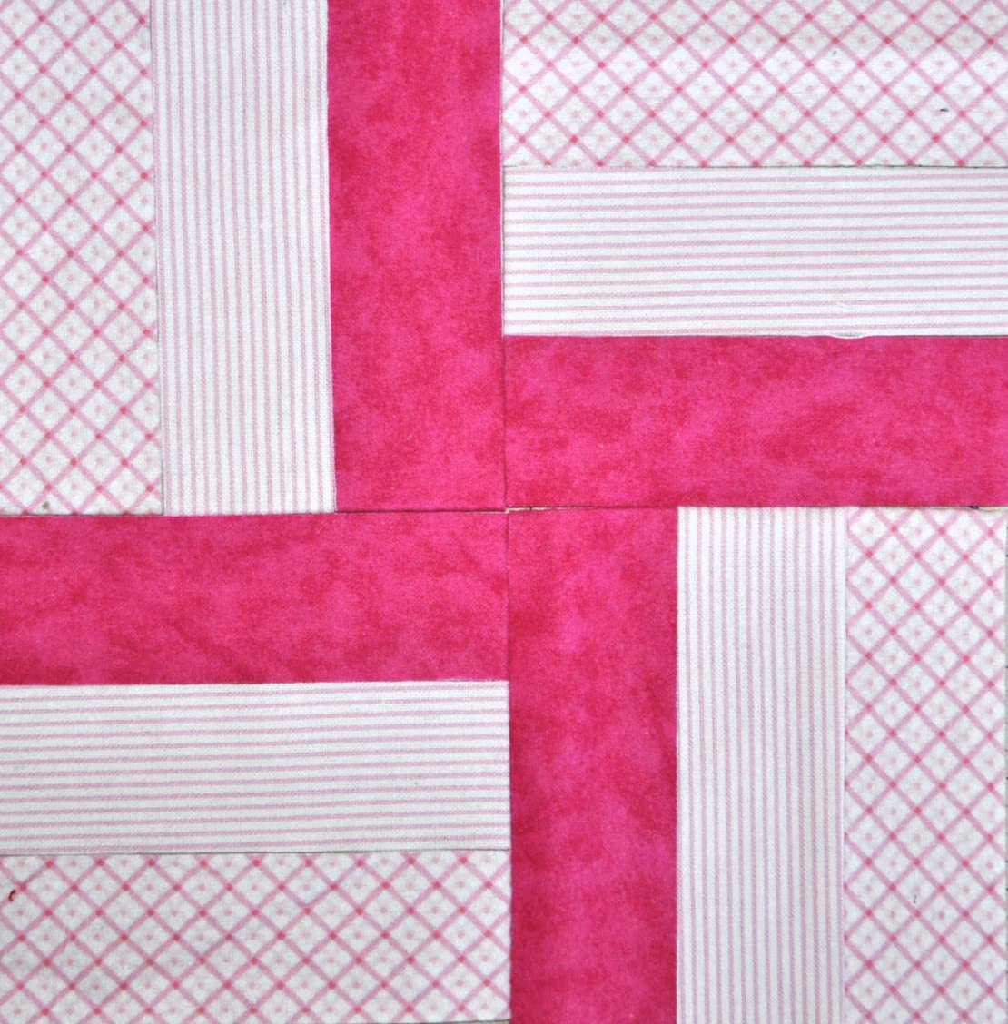 Flannel Baby Girl Quilt Kit, 40