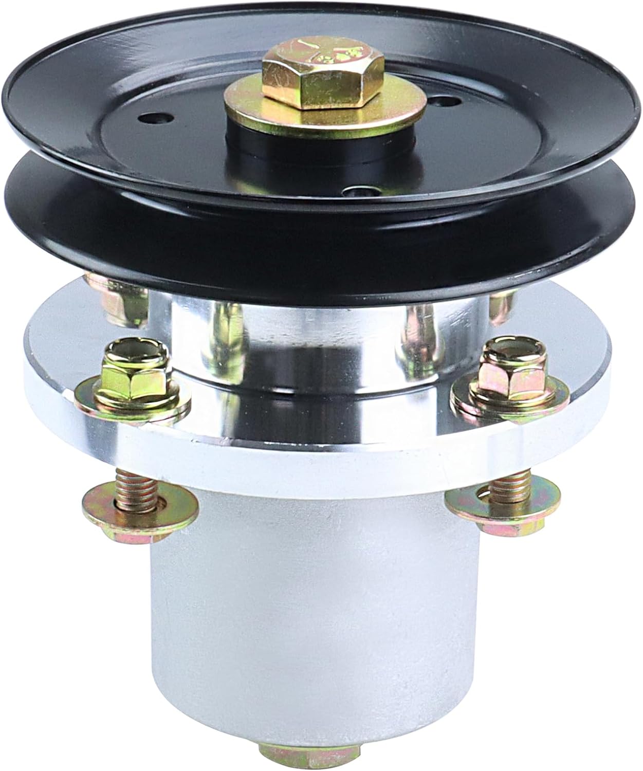783506 Spindle Assembly with 786889 Spindle Pulley Replaces Hustler 783506 Spindle for Hustler Fastrak 54" 52" 48", Fastrak SD 54" 48", Mini z 52" 927236 928374 928382 930149 Decks
