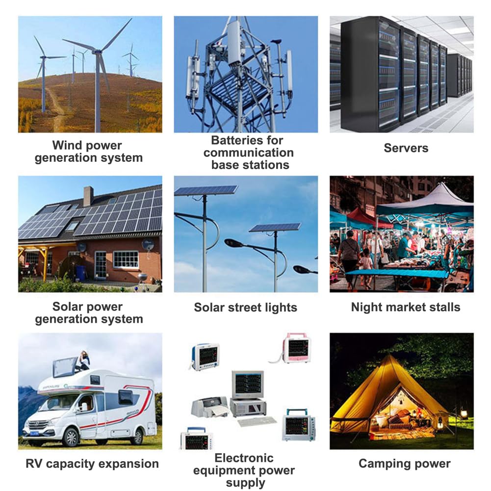Batería de Litio de 12V LiFePO4 de 20Ah, 30Ah, 45Ah, 60Ah y 100Ah, en Lugar de baterías de Plomo-ácido con BMS para Almacenamiento de energía Solar en montacargas y RV.